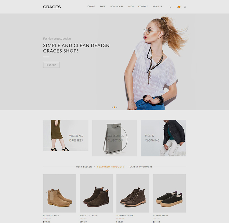 Highly Recommended Minimal Magento Themes – Designer Crunch