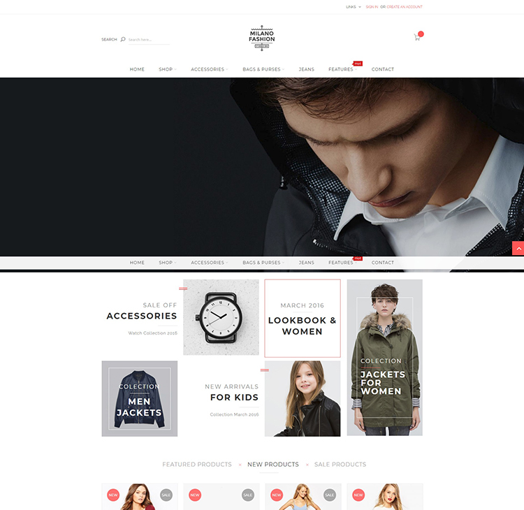 Highly Recommended Minimal Magento Themes – Designer Crunch