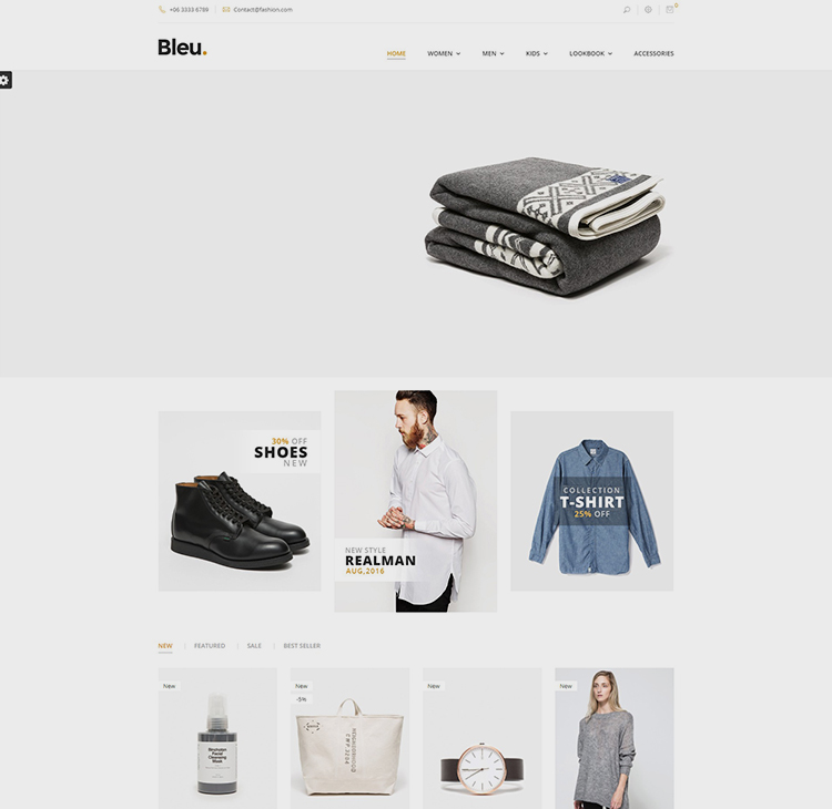 Highly Recommended Minimal Multipurpose PrestaShop Themes